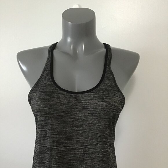 Lululemon What The Sport Singlet Heathered Black Size S - Picture 2 of 10